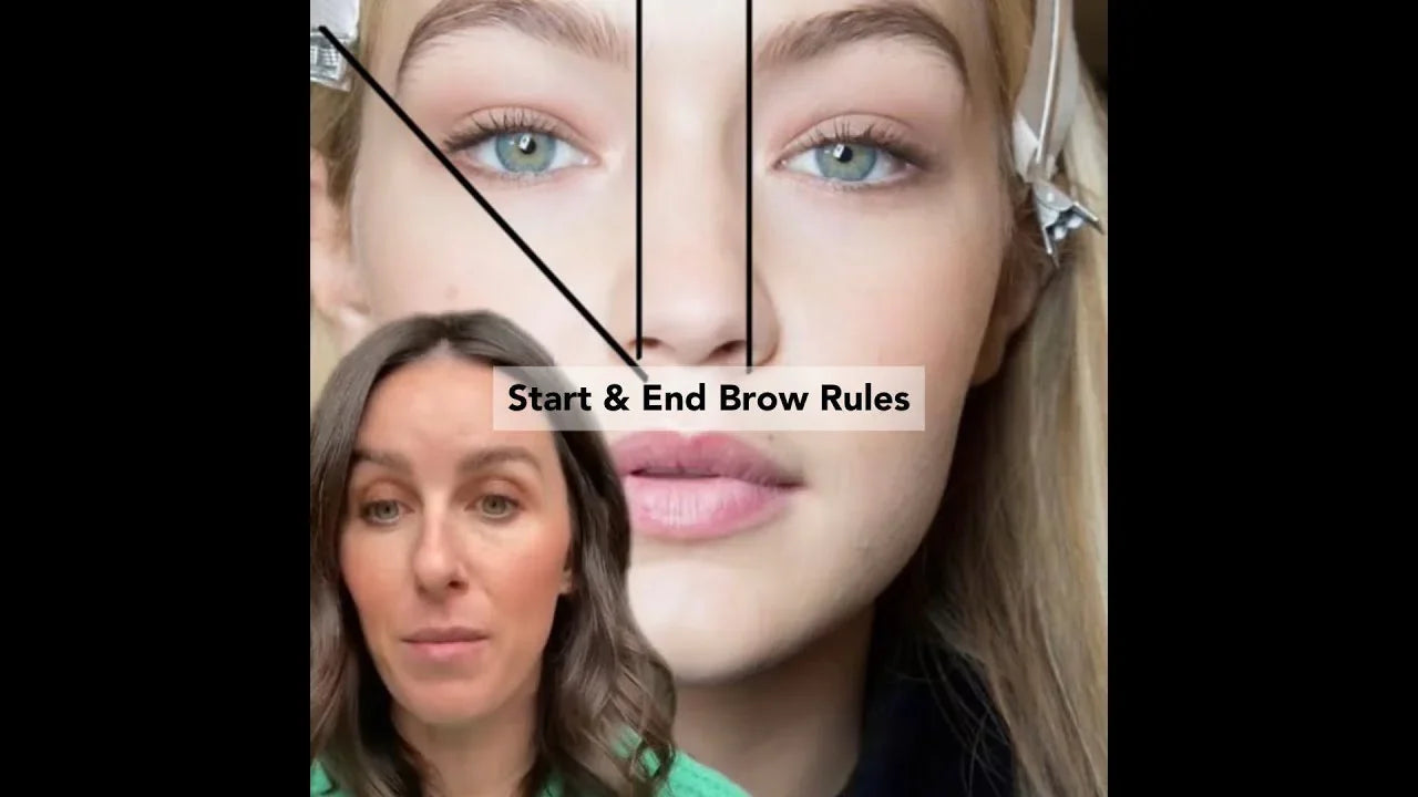 Where Your Brows Should Start and End — The Brow Shaping Rule Everyone Should Know