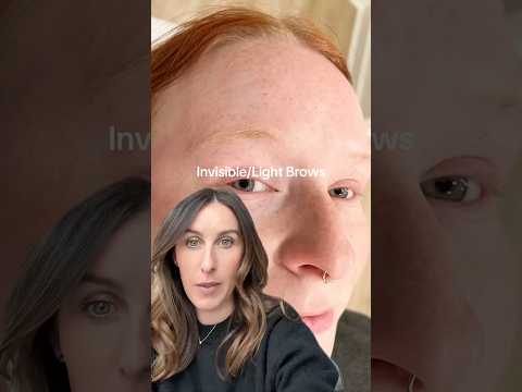 The Biggest Mistake with Light Brows (And What to Do Instead)