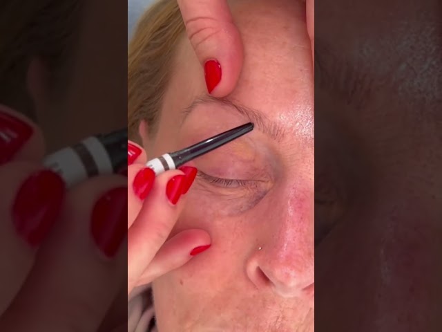 Skinny Brows Tutorial! Watch these brows transform!