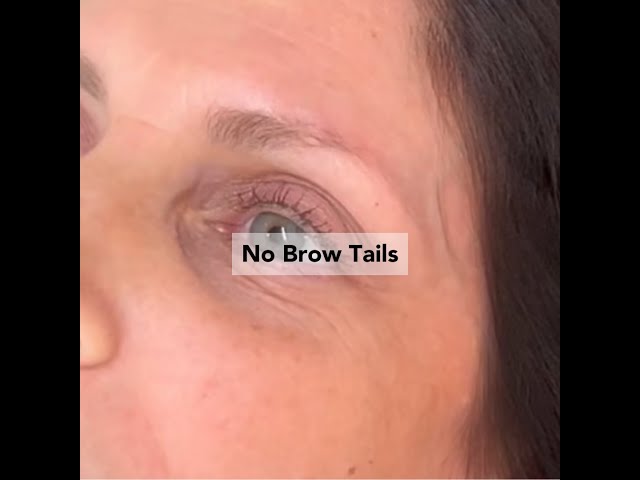 No Brow Tail? Watch this!