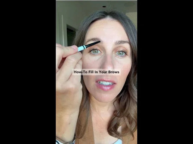 How-To Fill In Your Brows - Using Relume's Full On Brow Pencil.