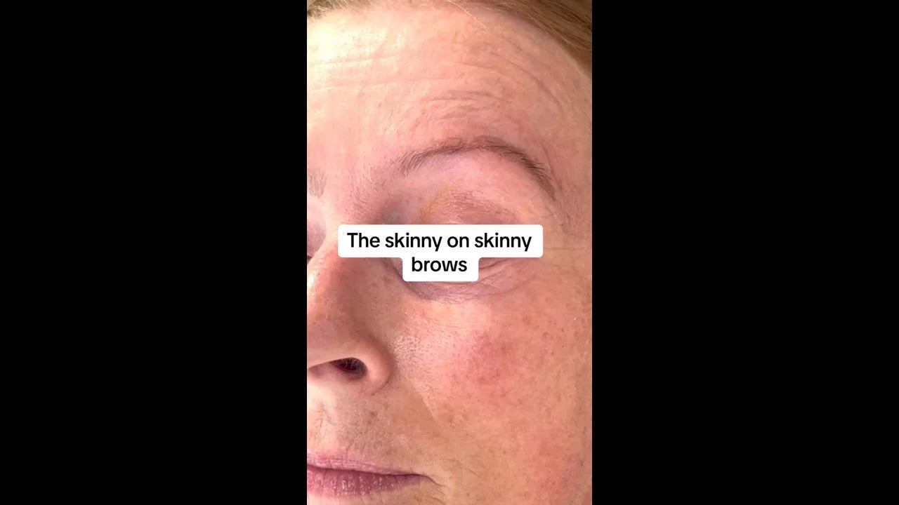 How to Make Skinny Brows Look Fuller (Without Overfilling)